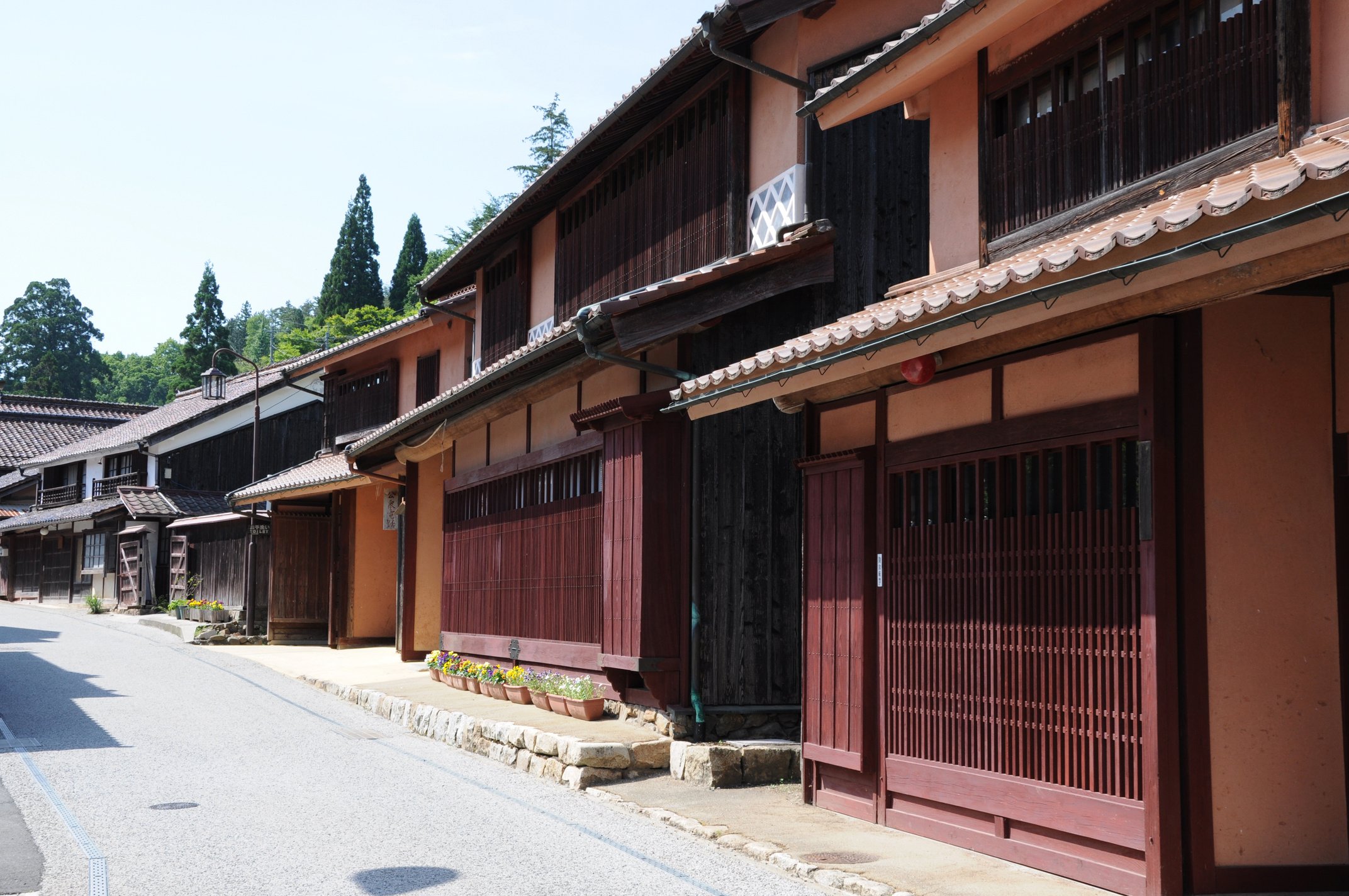 okayama fukiya houses histric place